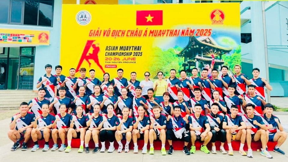 Nine golds put hosts on top at Asian Muay Thai Championship
